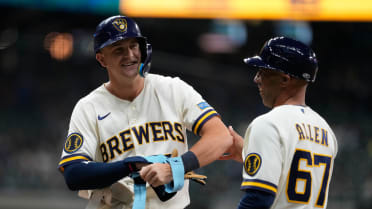 Cooper Pratt's first Major League hit