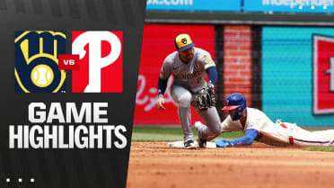 Brewers vs. Phillies Highlights 