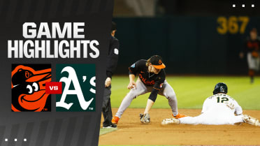 Orioles vs. A's Highlights