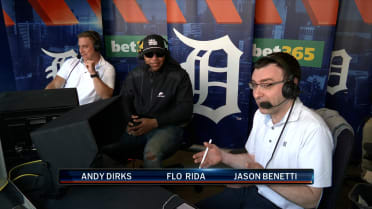 Flo Rida joins Tigers' broadcast as mystery guest 