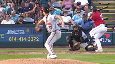 Joseph Dzierwa's five strikeouts
