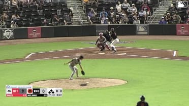 Ariel Armas singles on a fly ball to left fielder Jake Thompson. Josiah Hartshorn scores. Kane Kepley to 3rd. Andy Garriola to 2nd.
