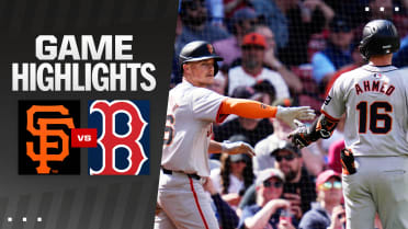 Giants vs. Red Sox Highlights