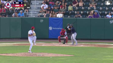 Jack Sinclair's third strikeout in relief