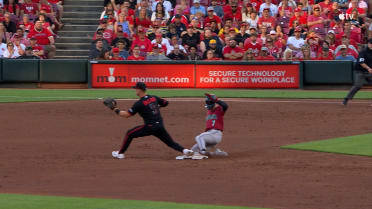 Corbin Carroll overturned to safe after review