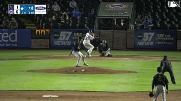 Josiah Hartshorn's ninth High-A homer