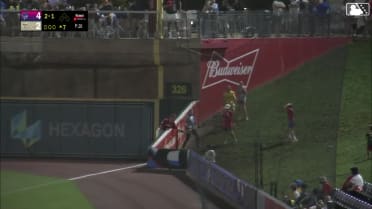Angels prospect Joe Redfield's incredible catch