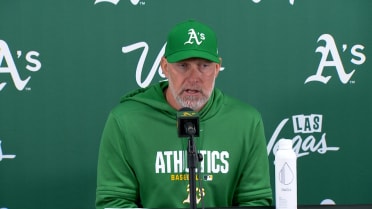 Mark Kotsay discusses the A's 5-2 win