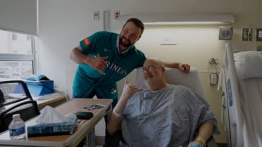 Cal Raleigh Visits Patients at VMFH Medical Center