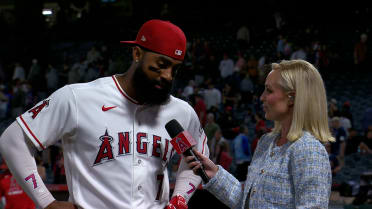 Jo Adell talks first home run of 2026, Soriano