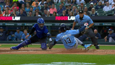 Tigers nab Junior Caminero at home after review