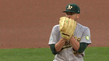 Jeffrey Springs fans Trea Turner for first K of game