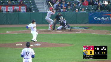 Kehden Hettiger homers (4) on a fly ball to right field.