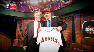 Trout drafted, Camden Yards catch