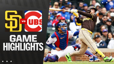 Padres vs. Cubs Highlights
