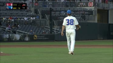 Sam Aldegheri's six scoreless innings
