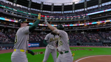 Zack Gelof's three-run homer (19)