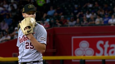 Matt Manning strikes out Corbin Carroll