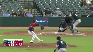 Brandon Winokur homers (7) on a fly ball to center field. Jake Rucker scores.