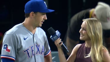 Wyatt Langford on his first homer since August 1st