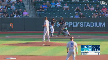 David Shields' career-high 10 strikeouts
