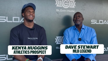 Kenya Huggins, Dave Stewart discuss their friendship