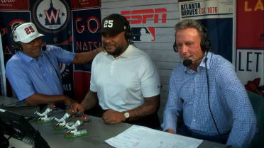 Andruw Jones joins the Atlanta booth