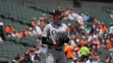 Noah Schultz fans Adley Rutschman swinging 