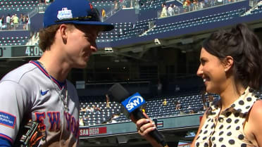 Carson Benge on his five-hit game, Mets' 7-3 win
