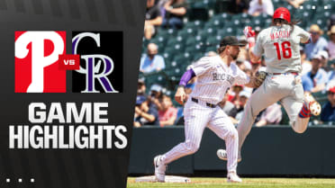 Phillies vs. Rockies Highlights