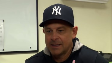 Aaron Boone talks sweep against the Brewers