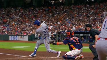 Evan Carter's RBI triple