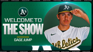 Gage Jump strikes out five in MLB debut