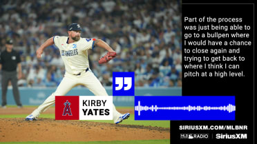Kirby Yates on pitching for the Angels, closing, more