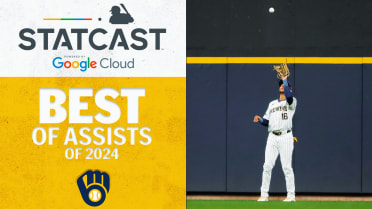 Brewers' Top 5 outfield assists of 2024