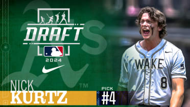 Draft 2024: Athletics select 1B Nick Kurtz No. 4