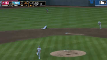 Ralphy Velazquez's two-run homer for Akron