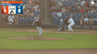Ramon Ramirez homers (7) on a fly ball to left center field. Asbel Gonzalez scores.