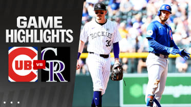 Cubs vs. Rockies Highlights