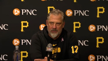 Derek Shelton discusses the Pirates' 5-4 loss
