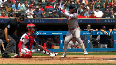 Jonrón solitario de Trevor Story