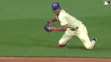 Greg Jones' sliding catch