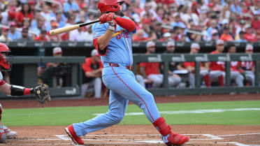 Alec Burleson's RBI single