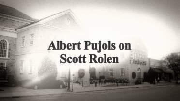 Albert Pujols on Scott Rolen
