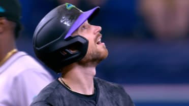 Brandon Lowe's double disappears at Tropicana Field