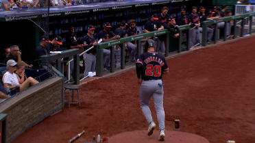 Connor Thomas' RBI fielder's choice
