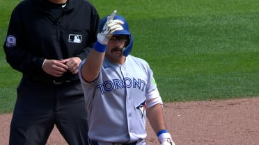 Davis Schneider's two-run double