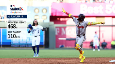 Ronald Acuña Jr. crushes 468-ft. home run vs. Royals