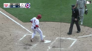 Seaver King hits his fourth home run of the season