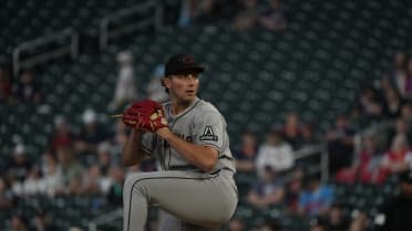 Brandon Pfaadt strikes out Royce Lewis